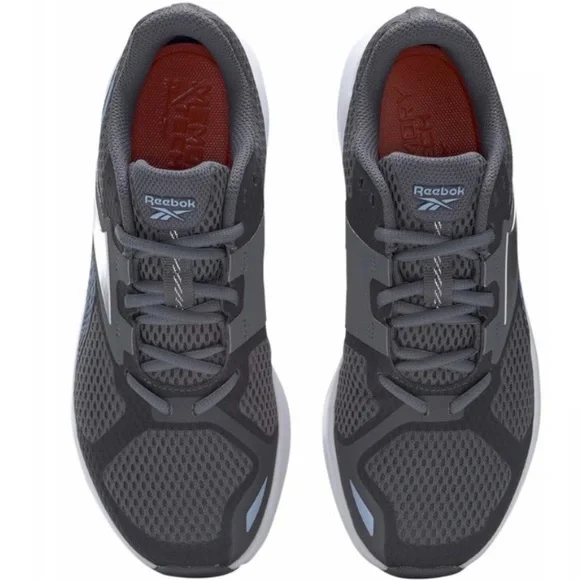 Grey & Blue Reebok Running Shoe, 8.5 - Picture 4 of 12